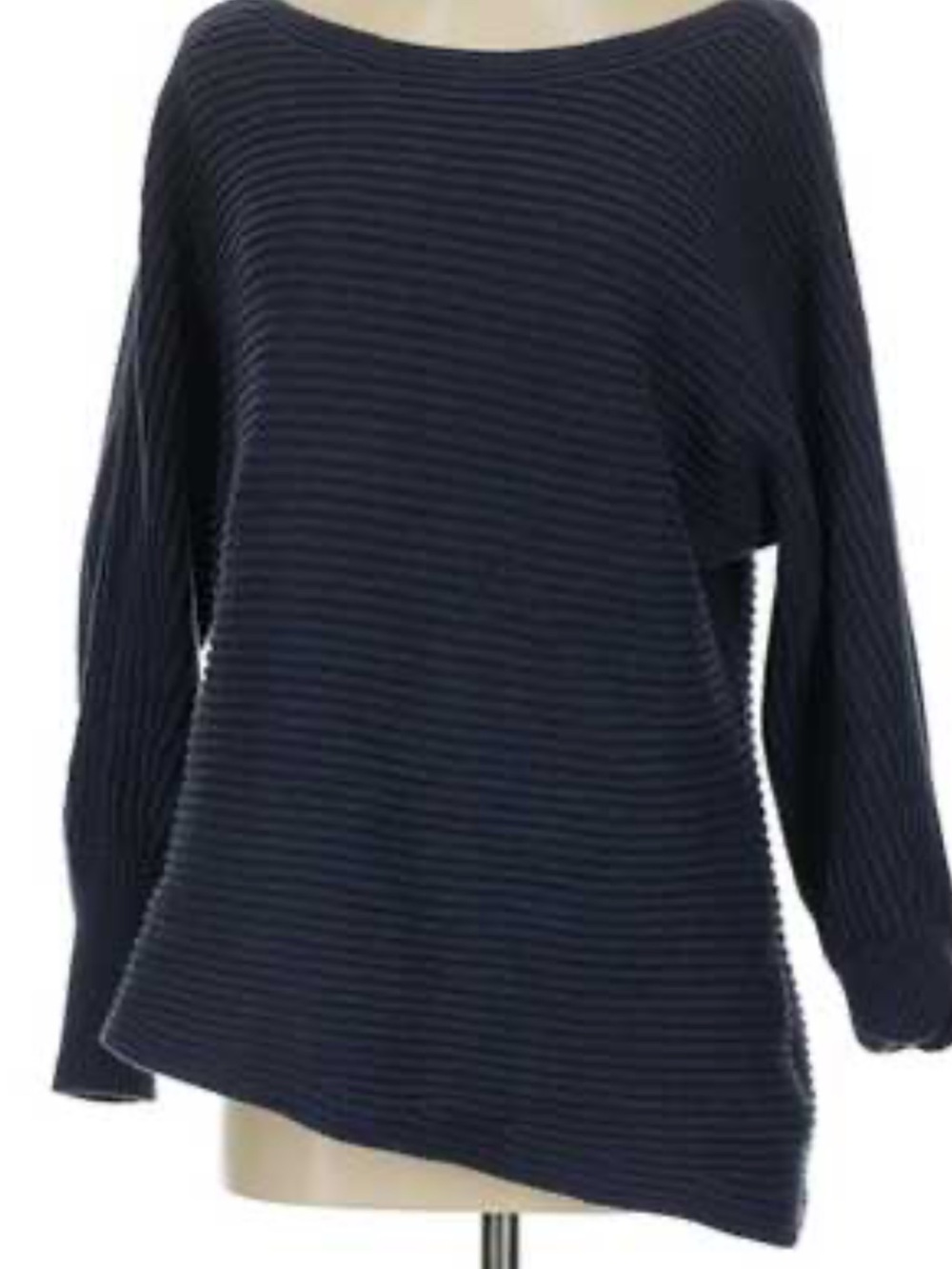 CAbi Trident Swing Sweater in Navy Blue size L - Picture 2 of 5